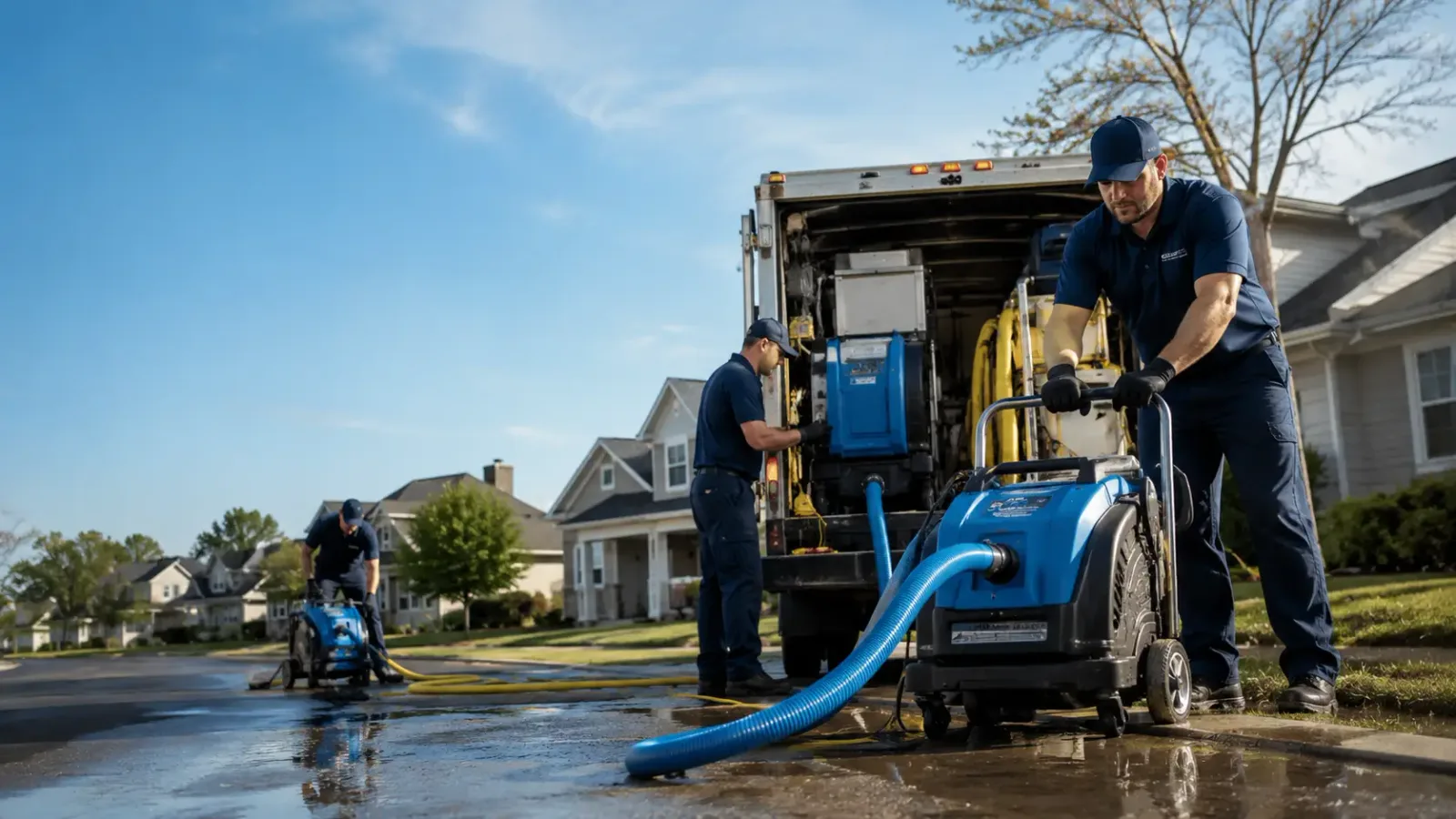Flood Damage Cleanup in Round Top, TX